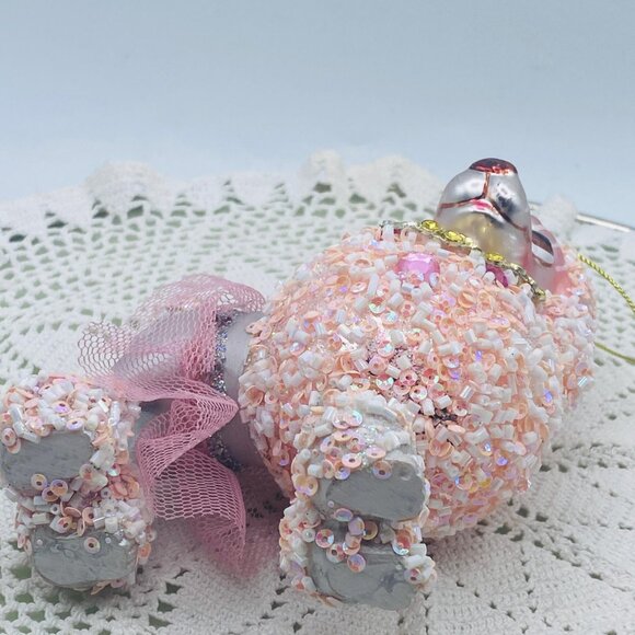 Katherine Collection Pink Poodle Ornament: Glittery Dog Figurine - Picture 11 of 11